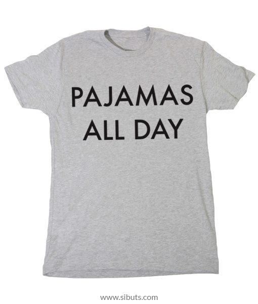 playera gris mujer pajamas all day