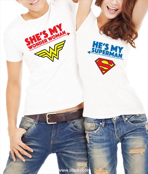 Playera Parejas She is He is - Sibuts Online
