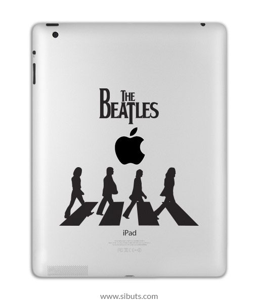 sticker para ipad beatles