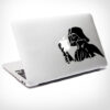 Sticker Calcomanía laptop macbook Darth Vader apple