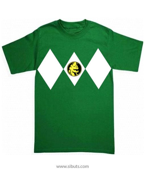 Playera niño Power Ranger Verde