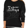 Sudadera cuello redondo mujer Harry Potter