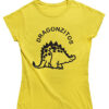 playera para mujer dulces dragonzitos amarillo