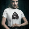 Playera para mujer halloween Ouija Good Bye